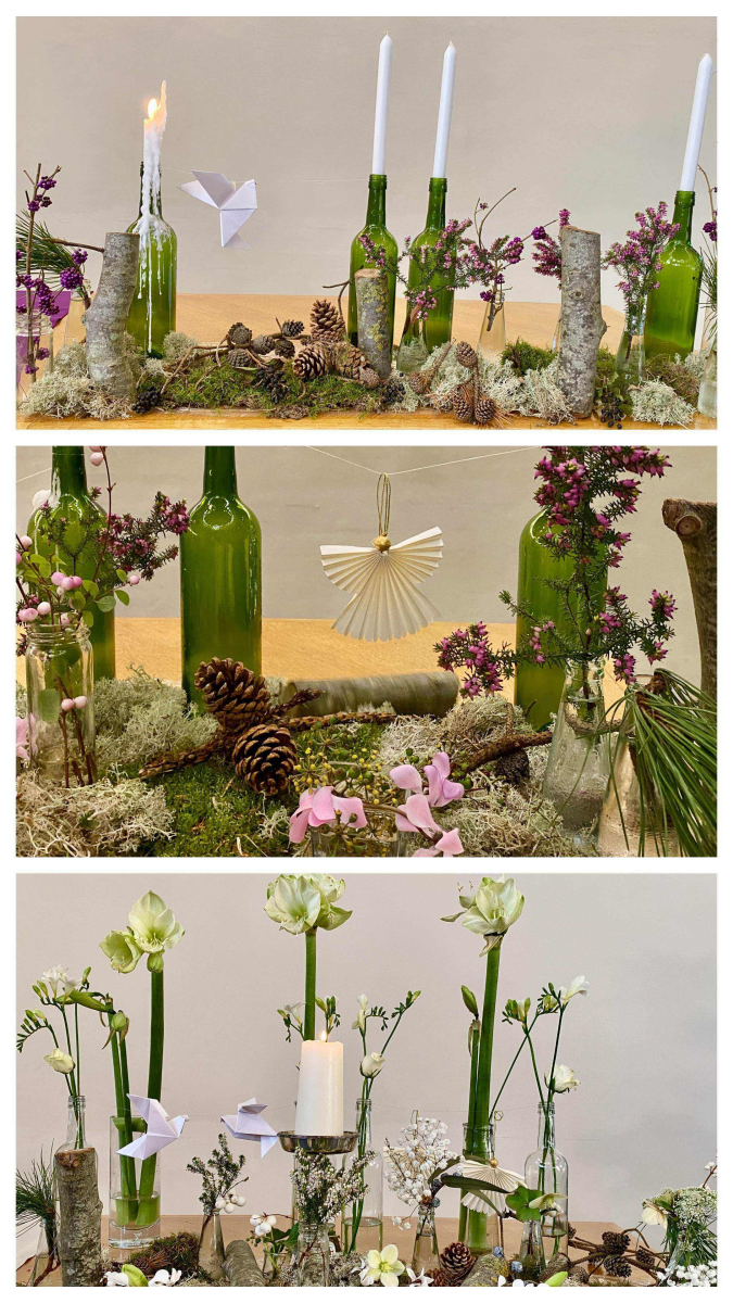 Symbolische schikkingen Advent en Kerst 2025